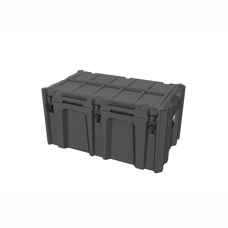 95L ротационни формовани тежкотоварни пластмасови кутии за инструменти Overland Rugged Box